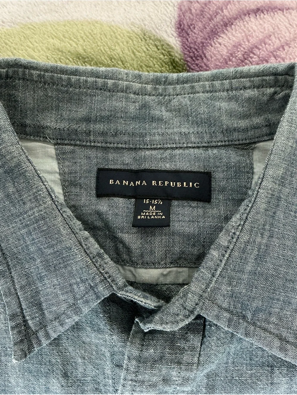 Banana Republic Standard Fit Chambray Shirt